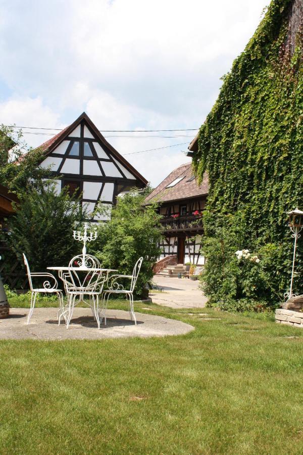 La Grange Aux Coqs Bed & Breakfast Ittenheim Eksteriør bilde