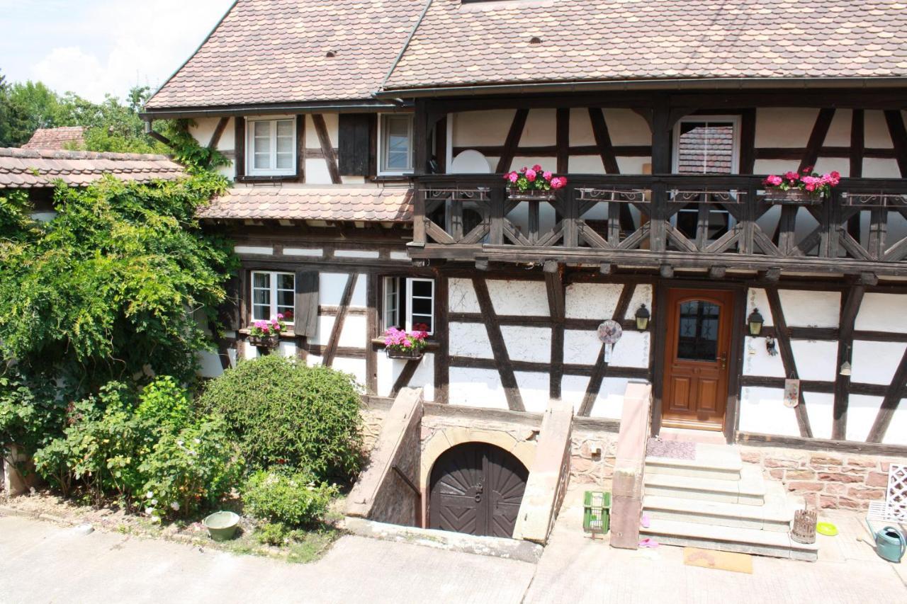 La Grange Aux Coqs Bed & Breakfast Ittenheim Eksteriør bilde